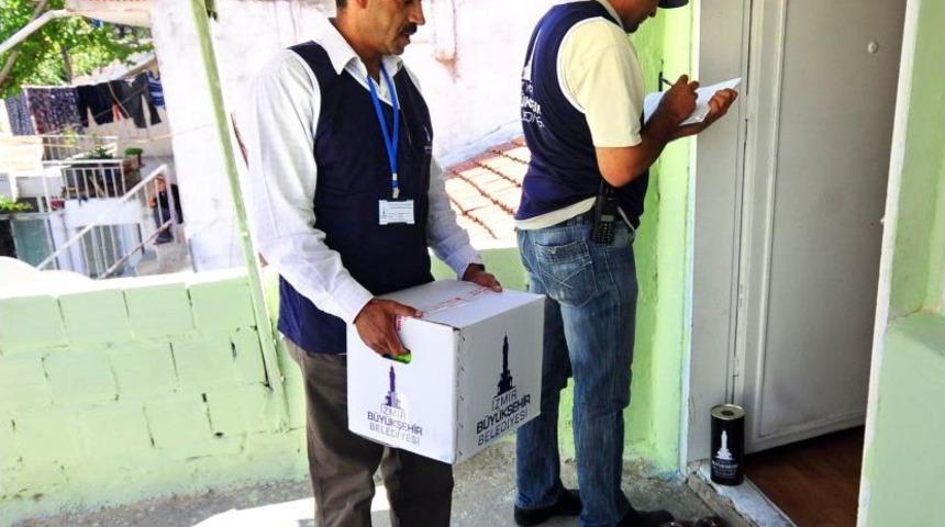 İzmir B&uuml;y&uuml;kşehir&rsquo;den 25 Bin Aileye Yardım
