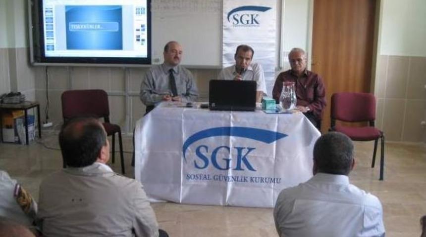 &Ccedil;iftlik&rsquo;te Genel Sağlık Sigortası Bilgilendirme Toplantısı Yapıldı