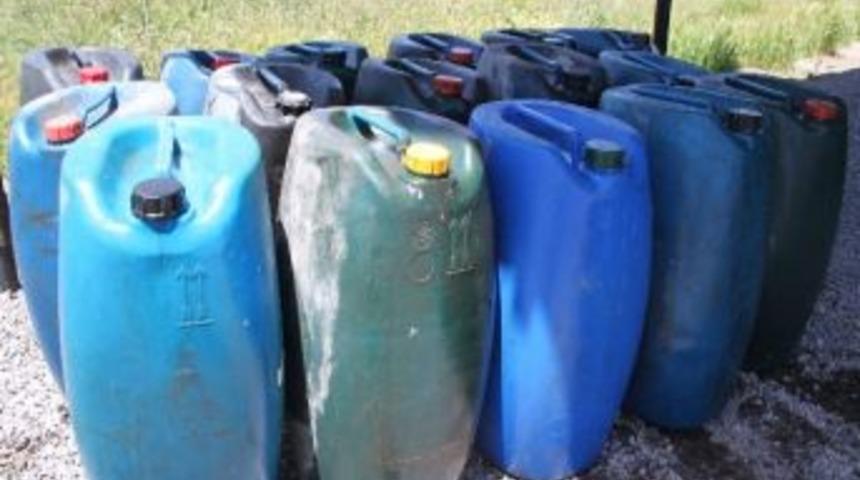 Pınarbaşı&rsquo;da Ka&ccedil;ak Mazot Operasyonu