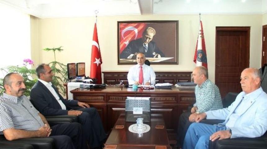 &Ccedil;ıftlikk&ouml;y Belediyespor&rsquo;dan Y&uuml;ksel&rsquo;e Ziyaret