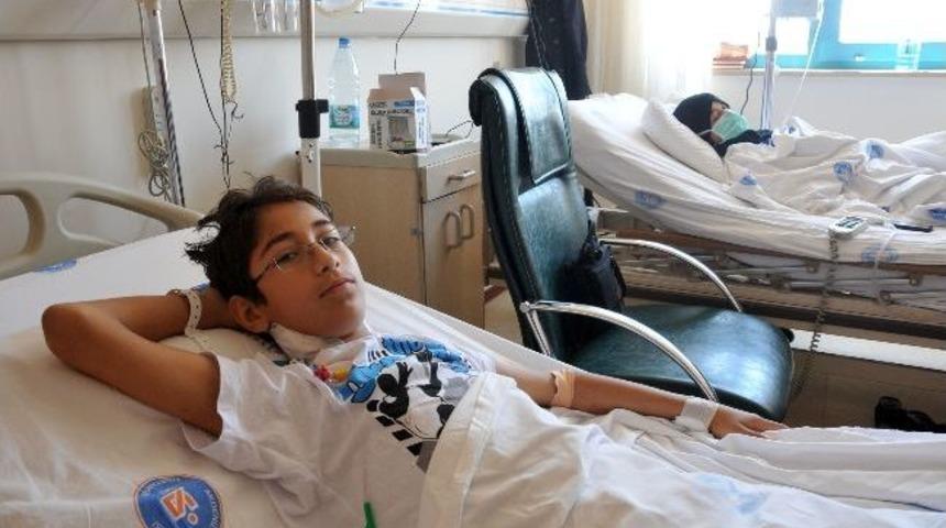 Riske Rağmen Oğluna Hayat Verdi