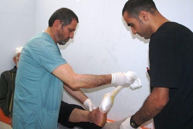 (&ouml;zel Haber) Suudi Arabistan&rsquo;da, &ldquo;ayağın Kesilecek&rdquo; Denilen Hasta Van da İyileşti 1