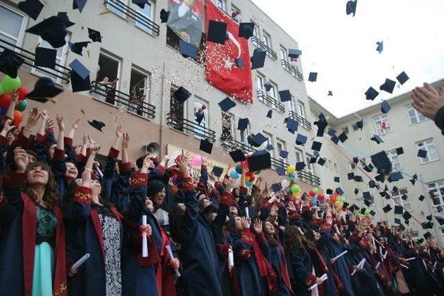 Kız Meslek Ve Kız Teknik Lisesinden Mezuniyet Coşkusu 2