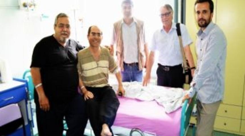 Kegc&rsquo;den Hastanede Yatan Gazetecilere Ziyaret