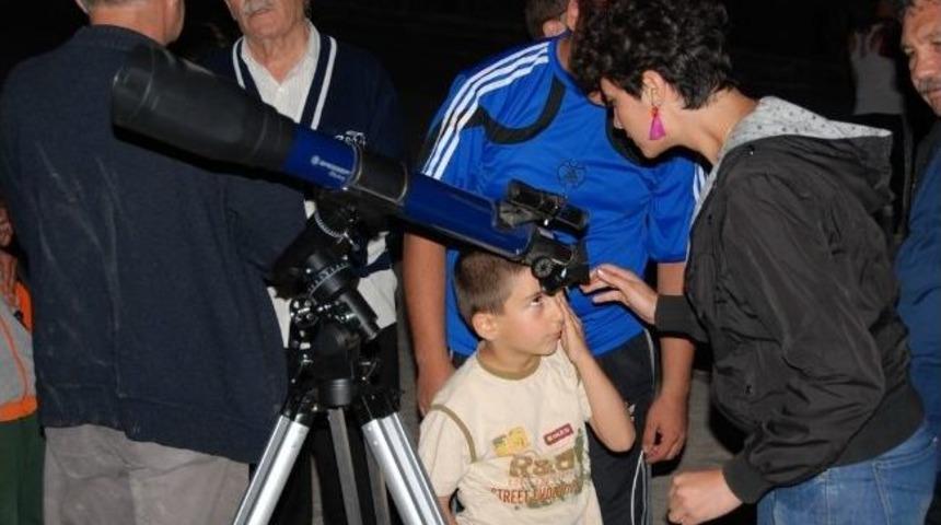 Akseki&rsquo;de Uzay G&ouml;zlem Şenliği D&uuml;zenlendi