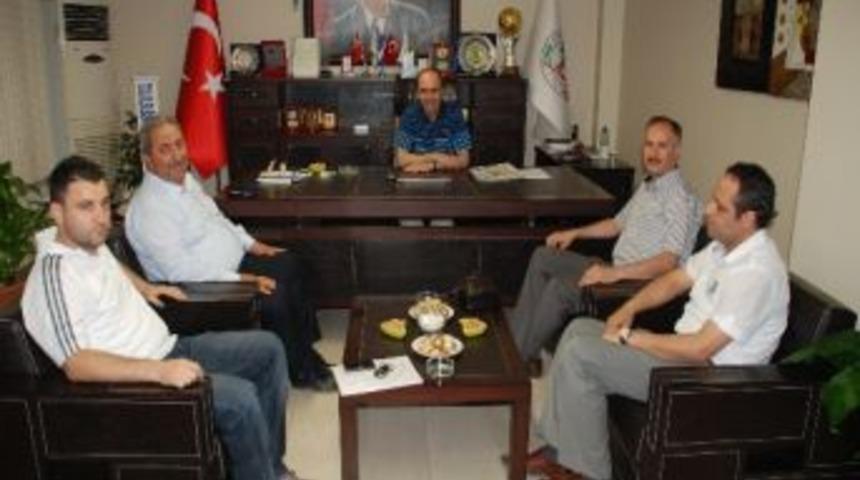 Soma İl&ccedil;e Milli Eğitim'den Stso'ya Ziyaret