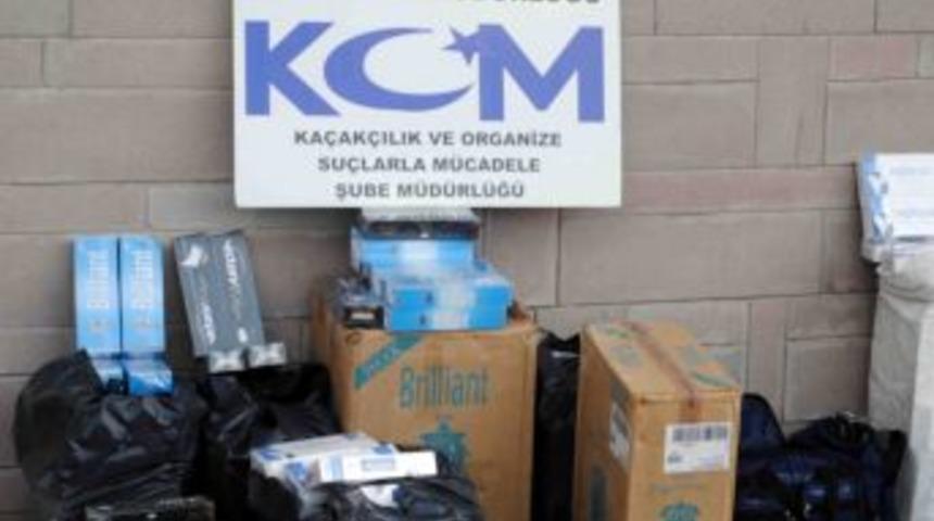 Kırıkkale'de 15 Bin Paket Ka&ccedil;ak Sigara Ele Ge&ccedil;irildi