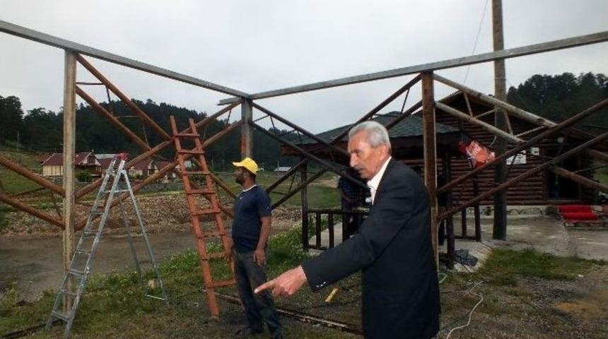 Eğri&ccedil;imen Yaylasında &Ccedil;alışmalar Başladı