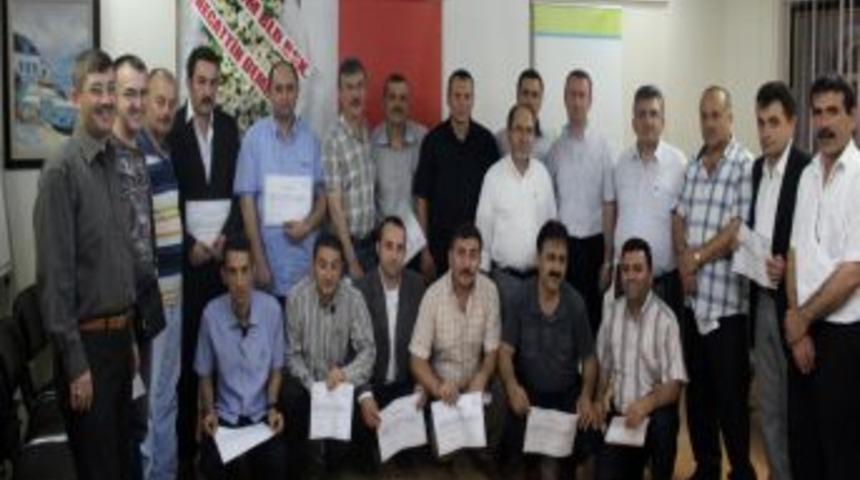 SAMED'in Kur'an Kursunu Tamamlayanlara Sertifika Verildi