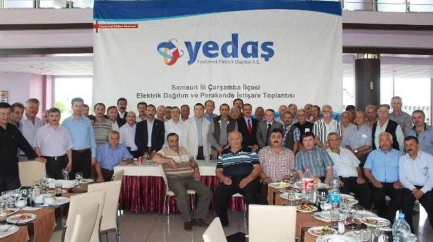 T&uuml;rkoğlu, &Ccedil;arşamba&rsquo;da Muhtarlarla Bir Araya Geldi