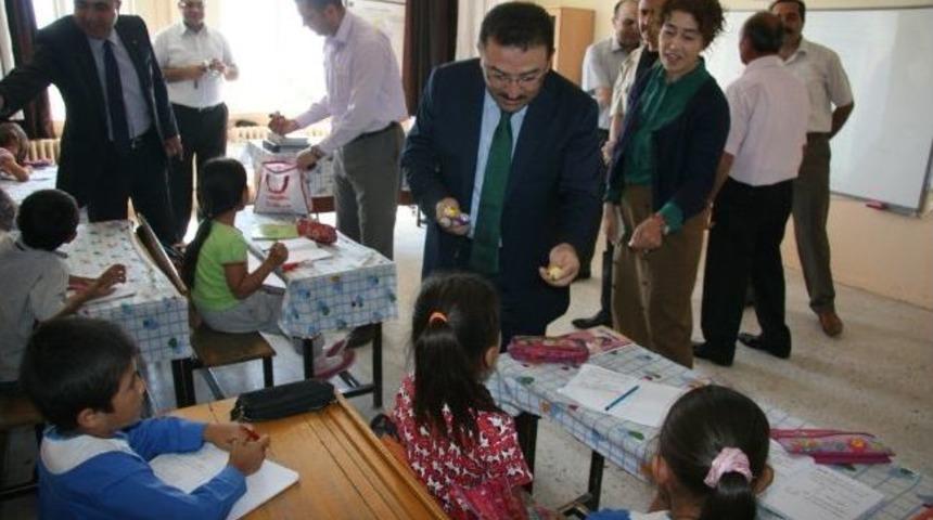 Aksaray Valisi Altınok Okulları Gezdi