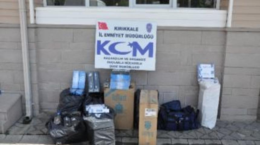 Kırıkkale'de 15 Bin Paket Kaçak Sigara Ele Geçirildi