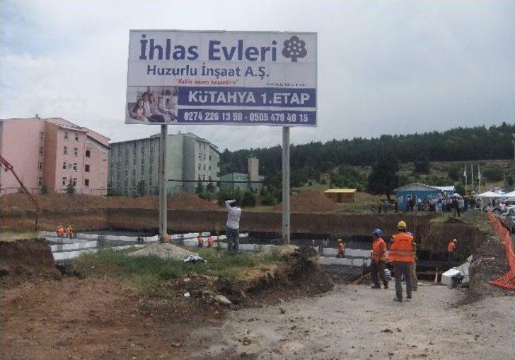 Kütahya İhlas Evleri'nin Temeli Törenle Atıldı G1
