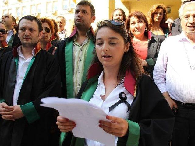 Samsun da Avukatlar Eylem Yaptı 1