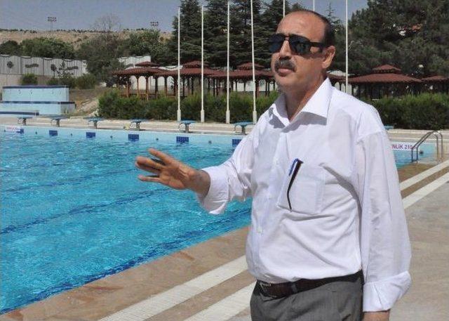 Olimpik A&ccedil;ık Y&uuml;zme Havuzunun Sezon A&ccedil;ılışı Yapıldı 1