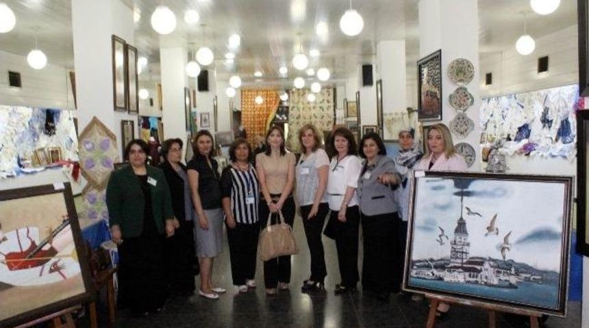 Salihli Halk Eğitimi Merkezi&rsquo;nden Yıl Sonu Karma Sergisi