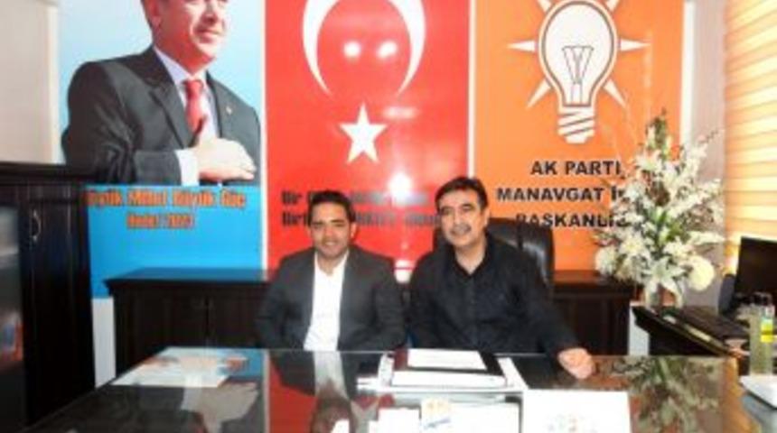AK Parti Manavgat Gen&ccedil;lik Kolları Başkanı &Ccedil;etin Oldu