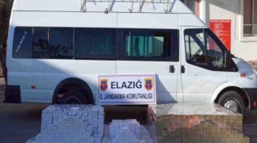 Elazığ'da 5570 Paket Bandrols&uuml;z Ka&ccedil;ak Sigara Ele Ge&ccedil;irildi