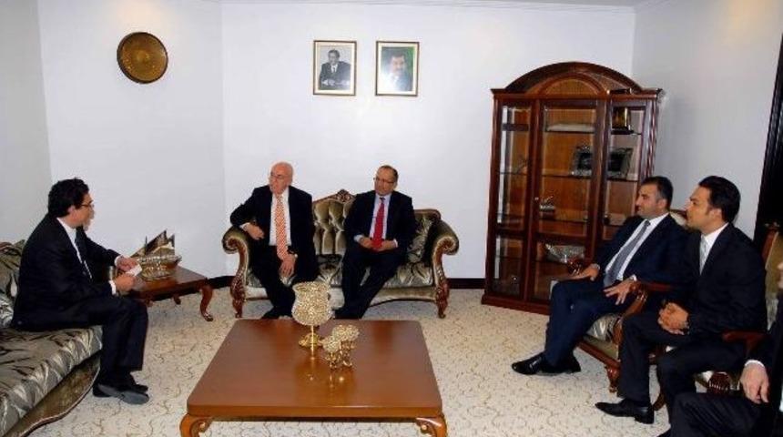 Vakıfbank Genel M&uuml;d&uuml;r&uuml; Aydoğan, Sanko&rsquo;yu Ziyaret Etti