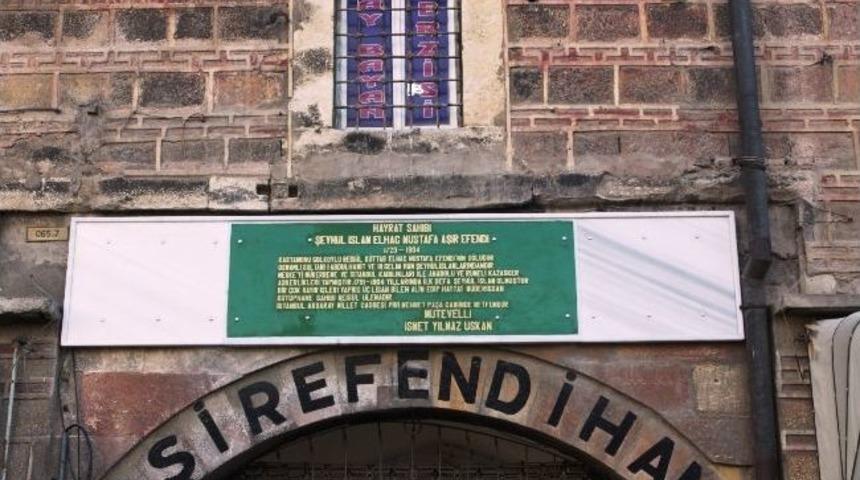 Vakıf Yapılarına Kitabeler Asıldı