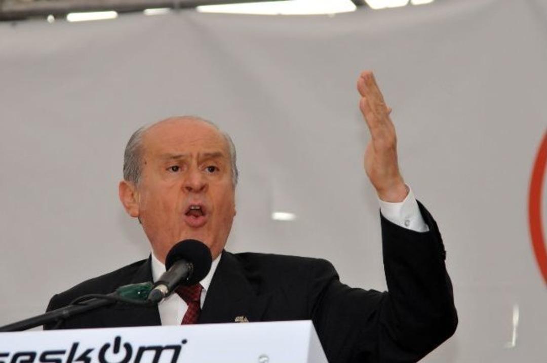 Mhp Genel Başkanı Devlet Bah&ccedil;eli: