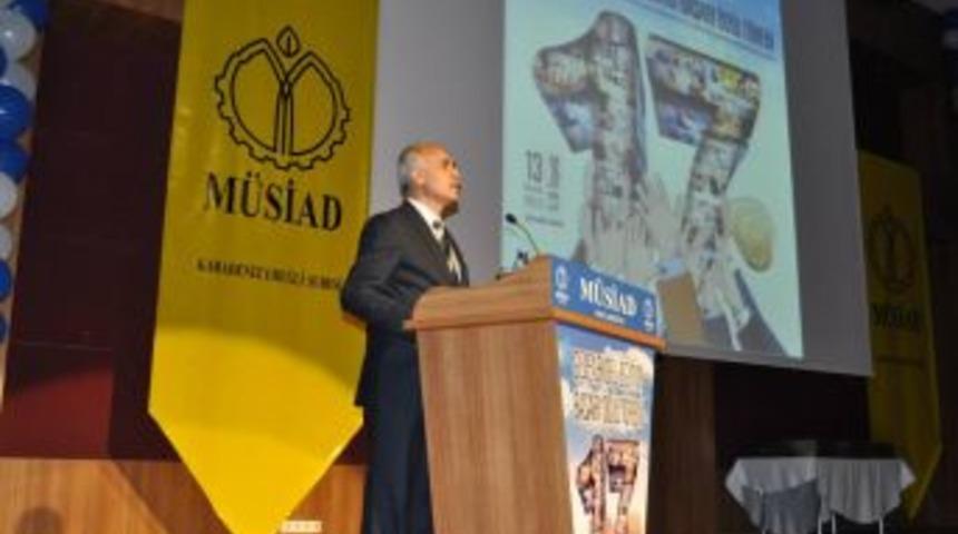 M&Uuml;SİAD Başkanı farklı d&uuml;ş&uuml;nceler şiddet i&ccedil;ermeden ifade edilmeli dedi