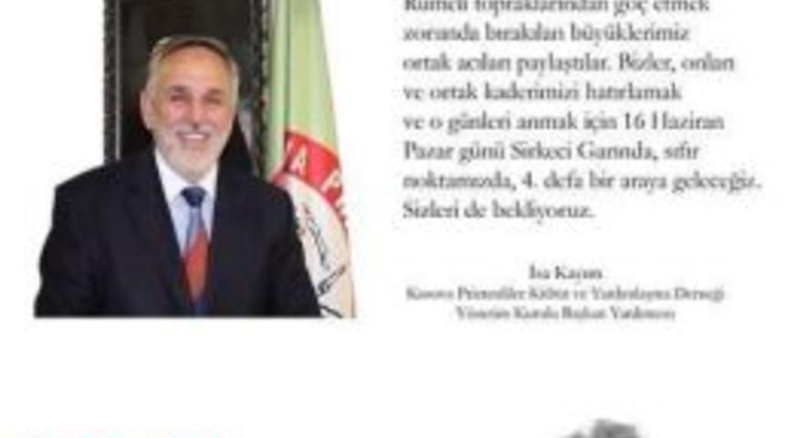 Rumelililer Sirkeci Garı&rsquo;nda Bir Kofer Bir Sandık Etkinliği&rsquo;nde Buluşuyor