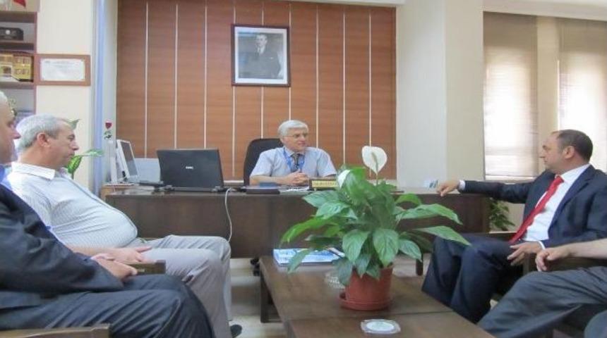 Başkan Aksoy, Kula Kaymakamı Cıbır&rsquo;ı Ziyaret Etti