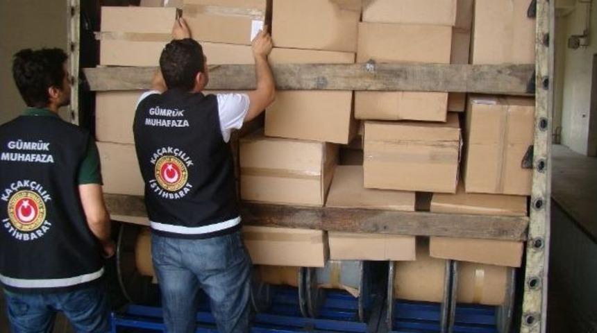 Kapıkule&rsquo;de İki Milyon 670 Bin Makaron Ele Ge&ccedil;irildi