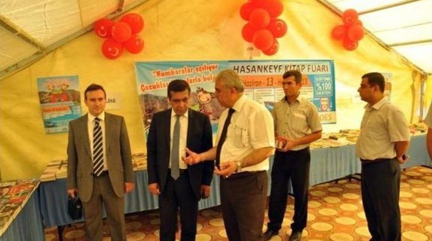 Hasankeyf&rsquo;te Kitap Fuarı