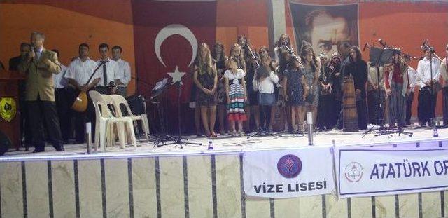 Vize&rsquo;de T&uuml;rk&uuml; Gecesi 1