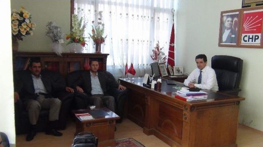H&uuml;r Dava Partisi Van İl Başkanlığı, Chp Van İl Y&ouml;netimini Ziyaret Etti