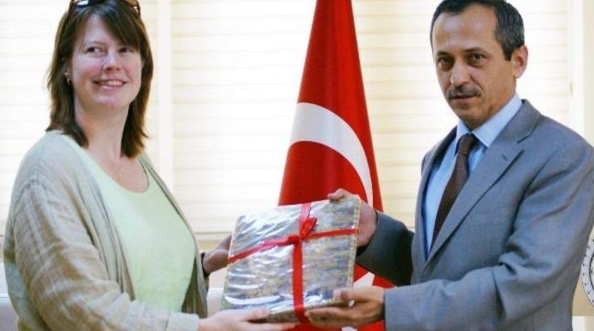 Abd Konsolosluğu K&uuml;lt&uuml;r Ateşesi&rsquo;nden Murat Nal&ccedil;acı&rsquo;ya Ziyaret