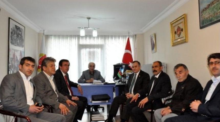 Mhp Manisa Milletvekili Erkan Ak&ccedil;ay Bayburt&rsquo;ta İncelemelerde Bulundu