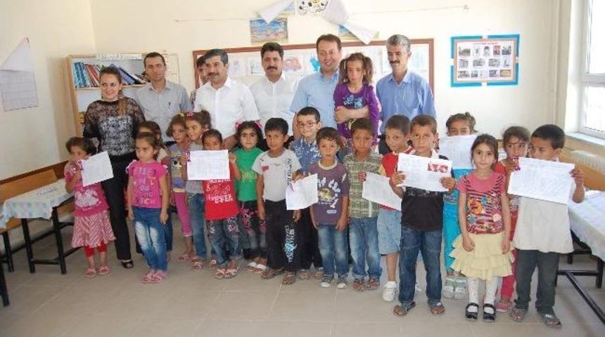 Son Derslerini Kaymakamdan Aldılar