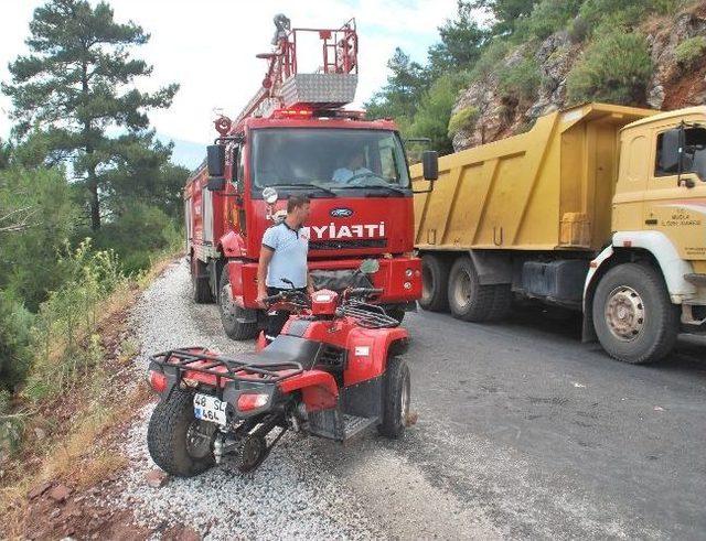 İngiliz Turist Ağaca Çarparak Kurtuldu