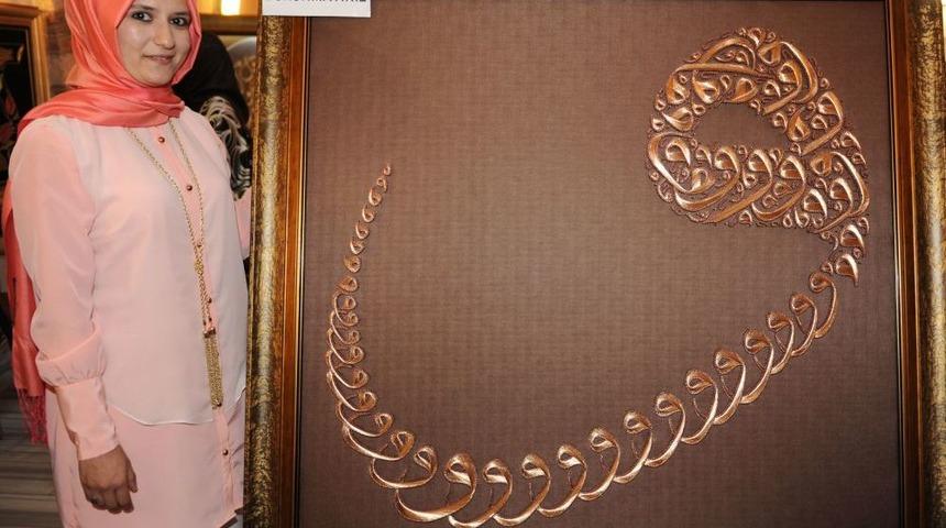 OSMEK Sergisinde G&ouml;z Kamaştıran Eserler