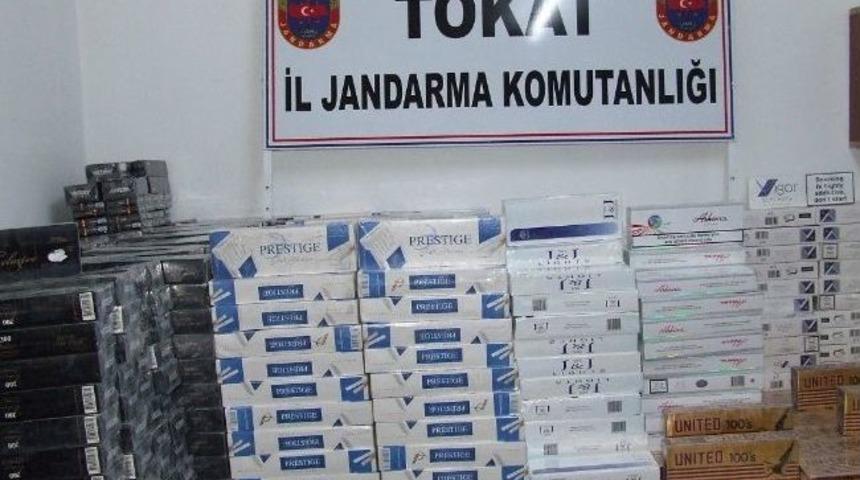 Tokat&rsquo;ta Ka&ccedil;ak Sigara Operasyonu