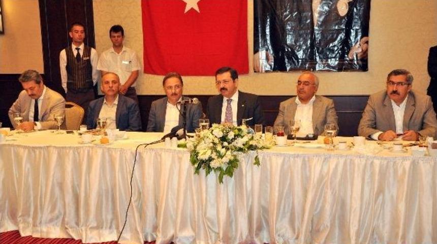 Akiller Mersin'de Basınla Buluştu