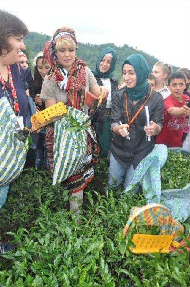 Ünlü Sanatçı Gülben Ergen Trabzon'da Anaokulu Açılışına Katıldı