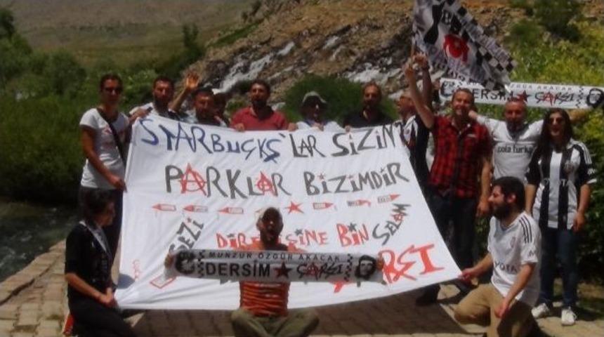 Dersim &Ccedil;arşı Grubundan Taksim Gezi Parkı Eylemcilerine Selam