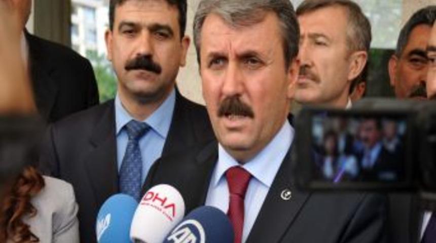 BBP Genel Başkanı Destici, Cumhuriyet Başsavcısı Ile G&ouml;r&uuml;şt&uuml;