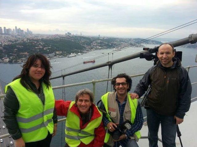 Çılgın Dadaşlar Boğaziçi Köprüsünde İstanbul’u Fotoğraflıyor