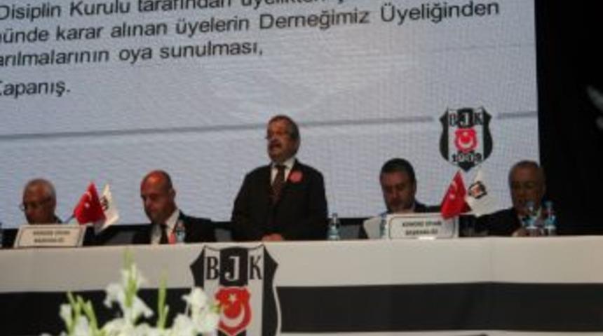 Beşiktaş'ta 'Olağan&uuml;st&uuml; İdari Ve Mali Genel Kurul' Toplantısı Yapıldı