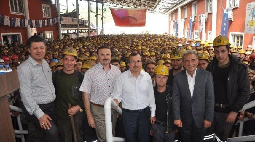 Ak Parti Manisa Milletvekili Aydemir Madencilerle Buluştu