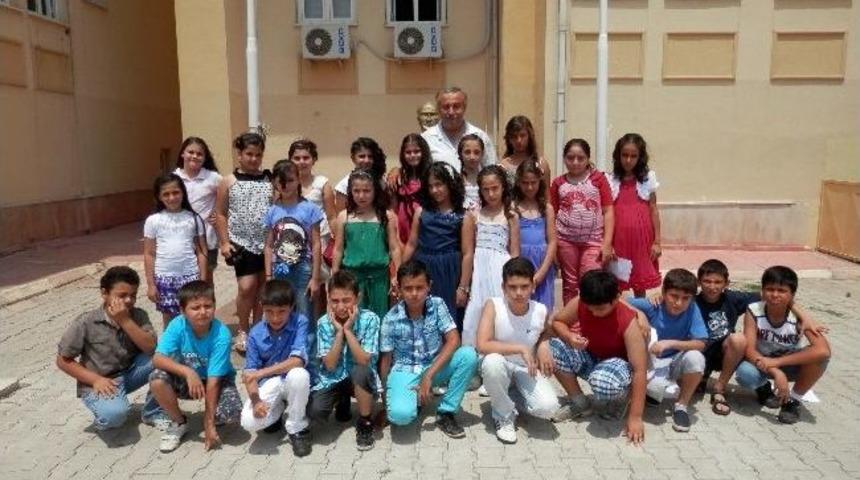 Şehit H&uuml;seyin G&uuml;vercin İlkokulu'nda Mezuniyet Coşkusu