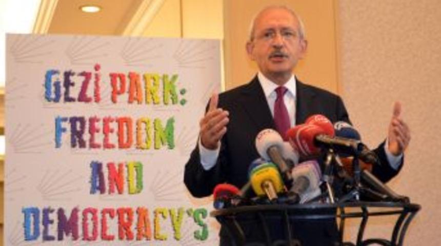 Kılı&ccedil;daroğlu: Gezi Parkı&rsquo;nda Alınan Karara Hepimizin Saygı Duymalıyız
