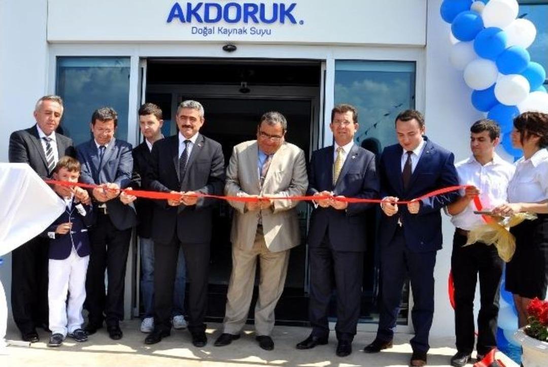 Akdoruk Doğal Kaynak Suyu Fabrikası A&ccedil;ıldı