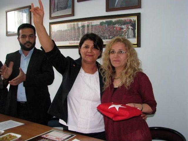 Mhp Sorgun Kadın Kolları Başkanlığına Melehat Oru&ccedil; Getirildi 1