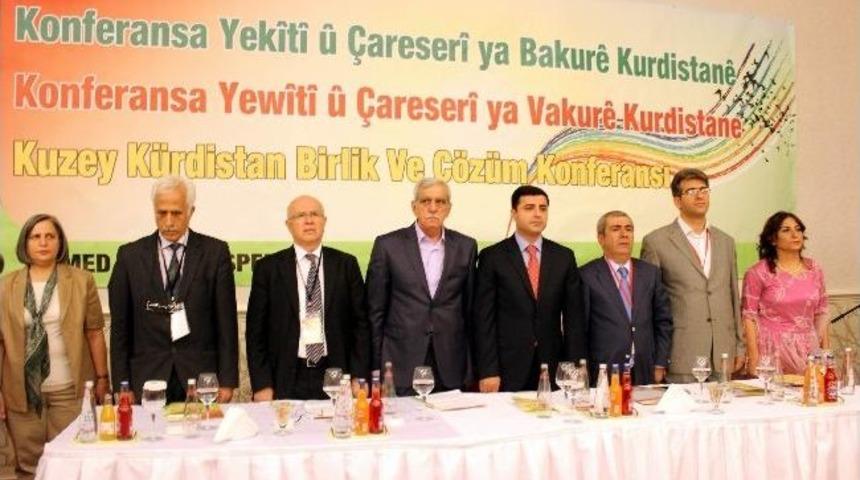 'kuzey K&uuml;rdistan Birlik Ve &Ccedil;&ouml;z&uuml;m Konferansı&rsquo;na &Ouml;calan Mesaj G&ouml;nderdi